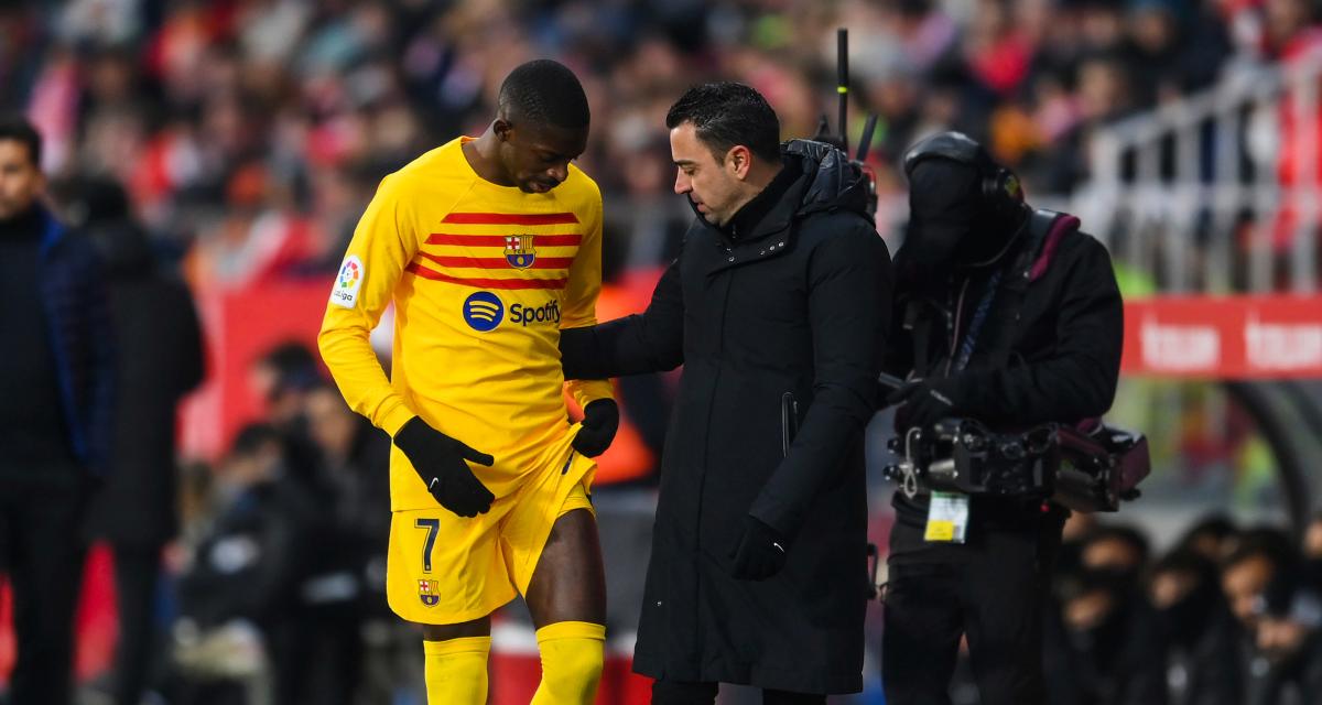 1200 L bara le club communique sur la blessure de dembl vers un forfait pour un choc