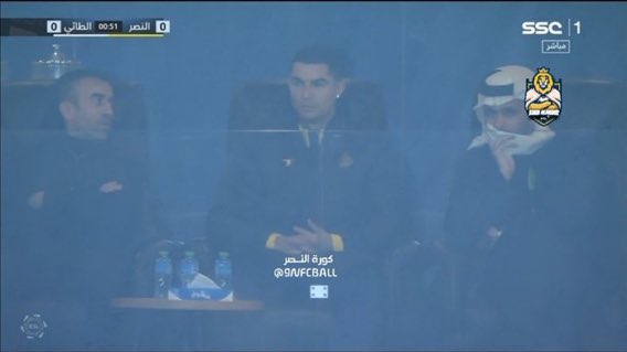 Au stade, Ronaldo réagit au but de Talisca pour Al Nassr (VIDÉO)