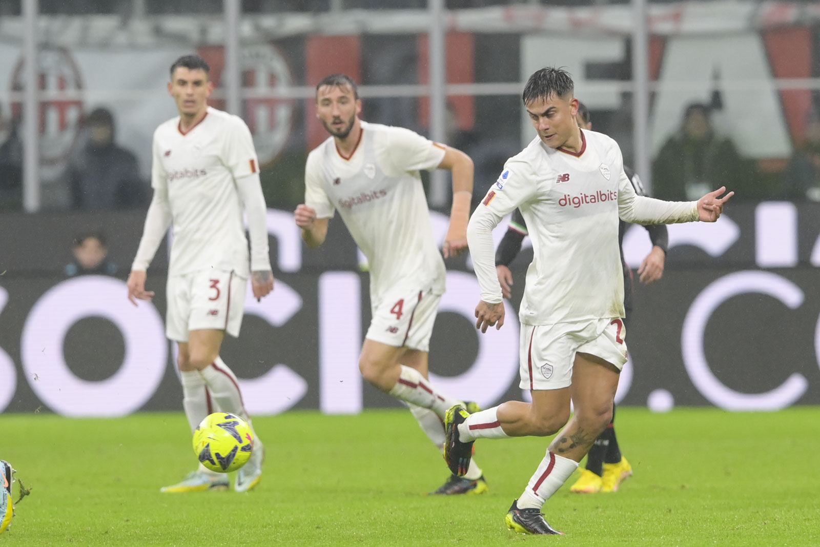 Serie A: L’AC Milan et l’AS Roma se neutralisent au terme d’un match fou