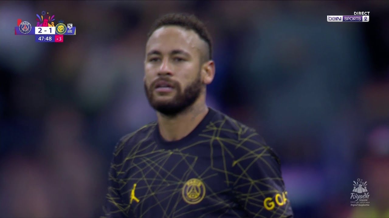 Neymar en fait de trop et rate son pénalty face au gardien de Riyad FC (VIDÉO)