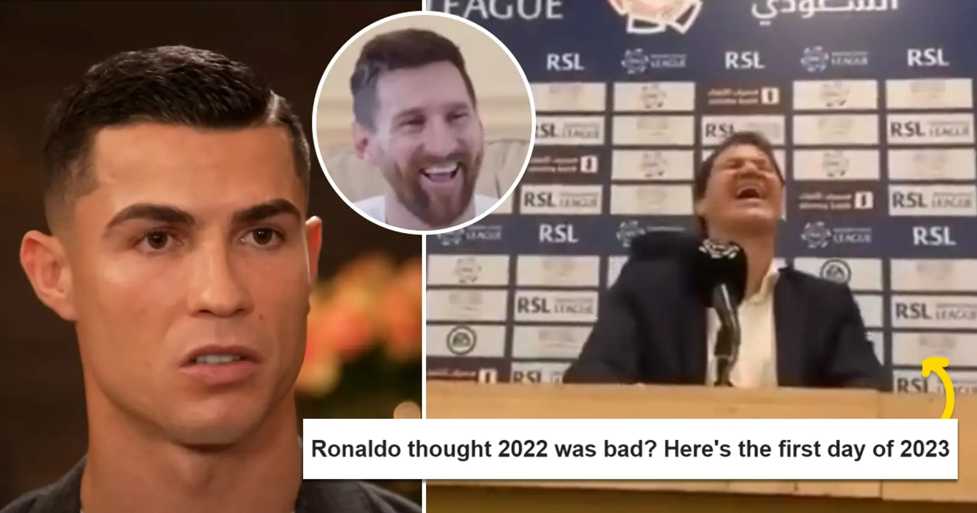 L’entraîneur d’Al Nassr fait une blague sur Messi qui pourrait déplaire à Cristiano Ronaldo