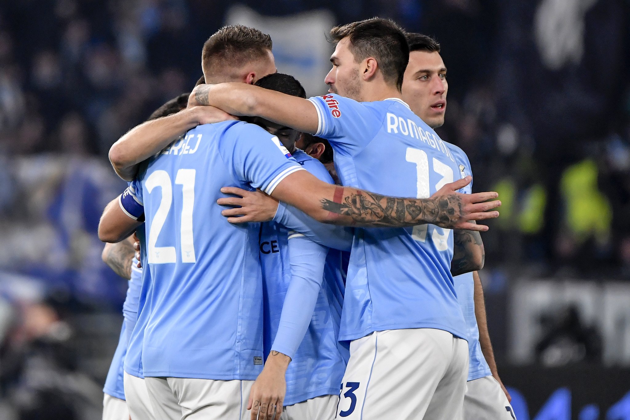 Serie A : La Lazio écrase le Milan et intègre le podium