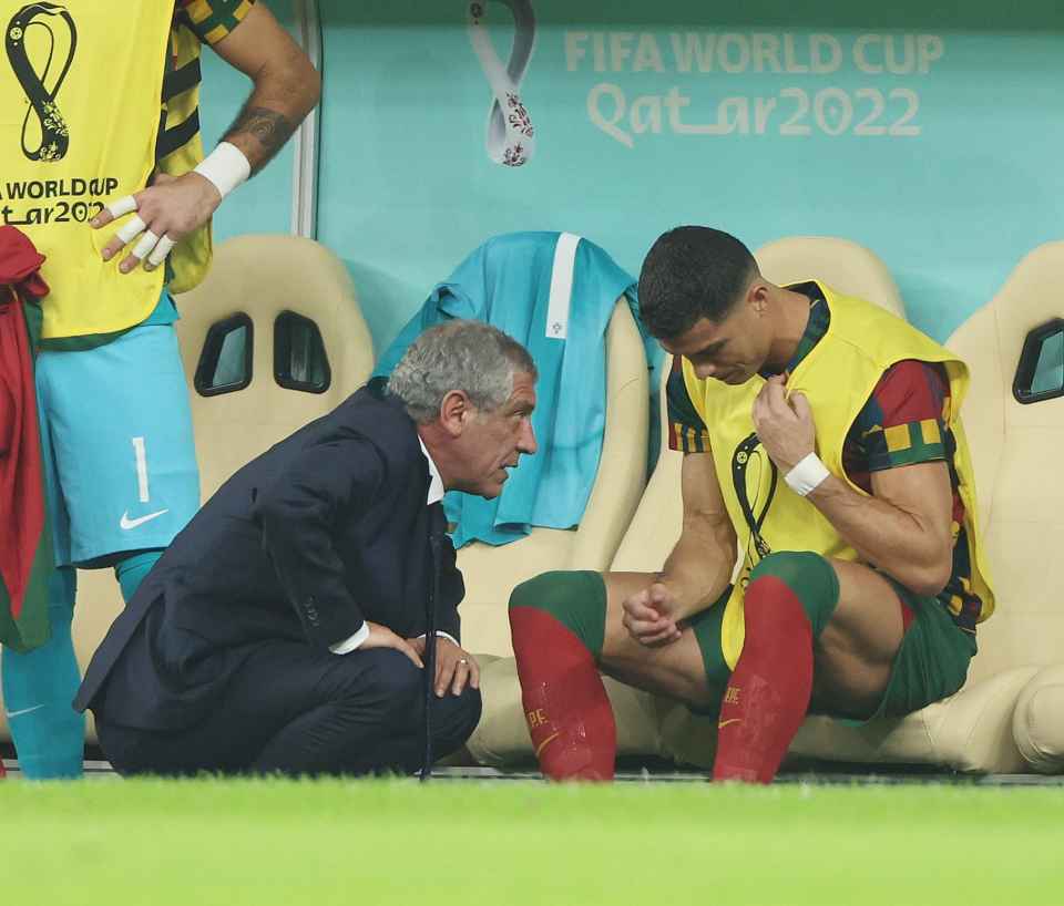 To put Ronaldo on the bench, Fernando Santos took a lot, ‘I’m glad he’s on the street’