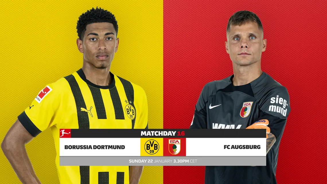 Bellingham et Moukoko titulaires, Haller sur le banc , les compos officielles Borussia Dortmund – Augsbourg