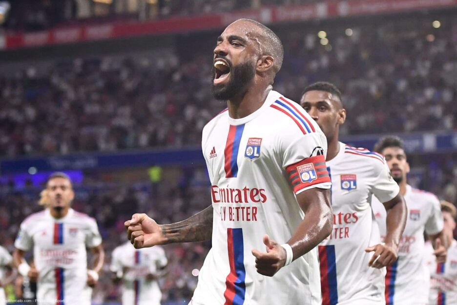 Alexandre Lacazette OL Lyon Olympique Lyonnais