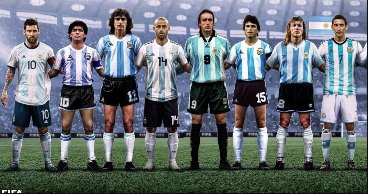 Tevez absent, Di Stéfano 3è, Messi, les 10 meilleurs joueurs Argentins de l’histoire dévoilés