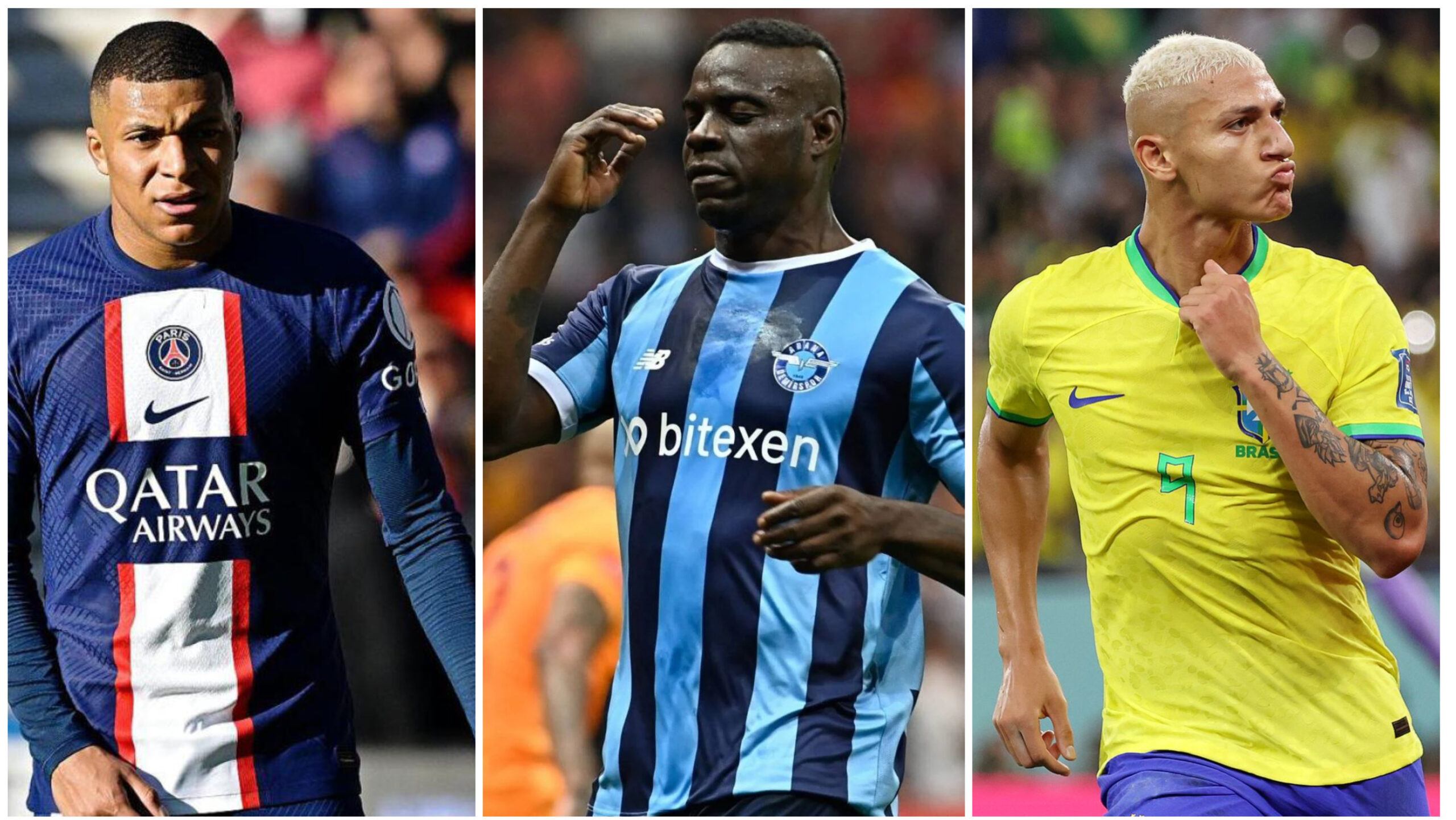 Balotelli, Mbappé, Richarlison… les nommés pour le prix Puskas FIFA The Best