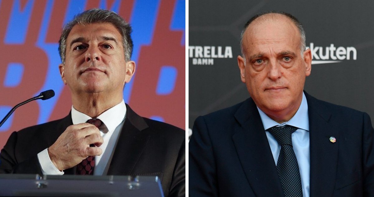 Barcelone : Interdit de recrutement, Joan Laporta répond sèchement au président de la Liga