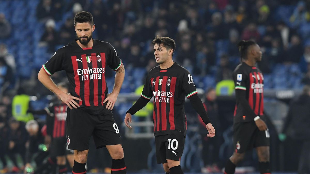 Serie A : Le Milan AC tombe face à la Lazio et s’offre un triste record de près d’un siècle