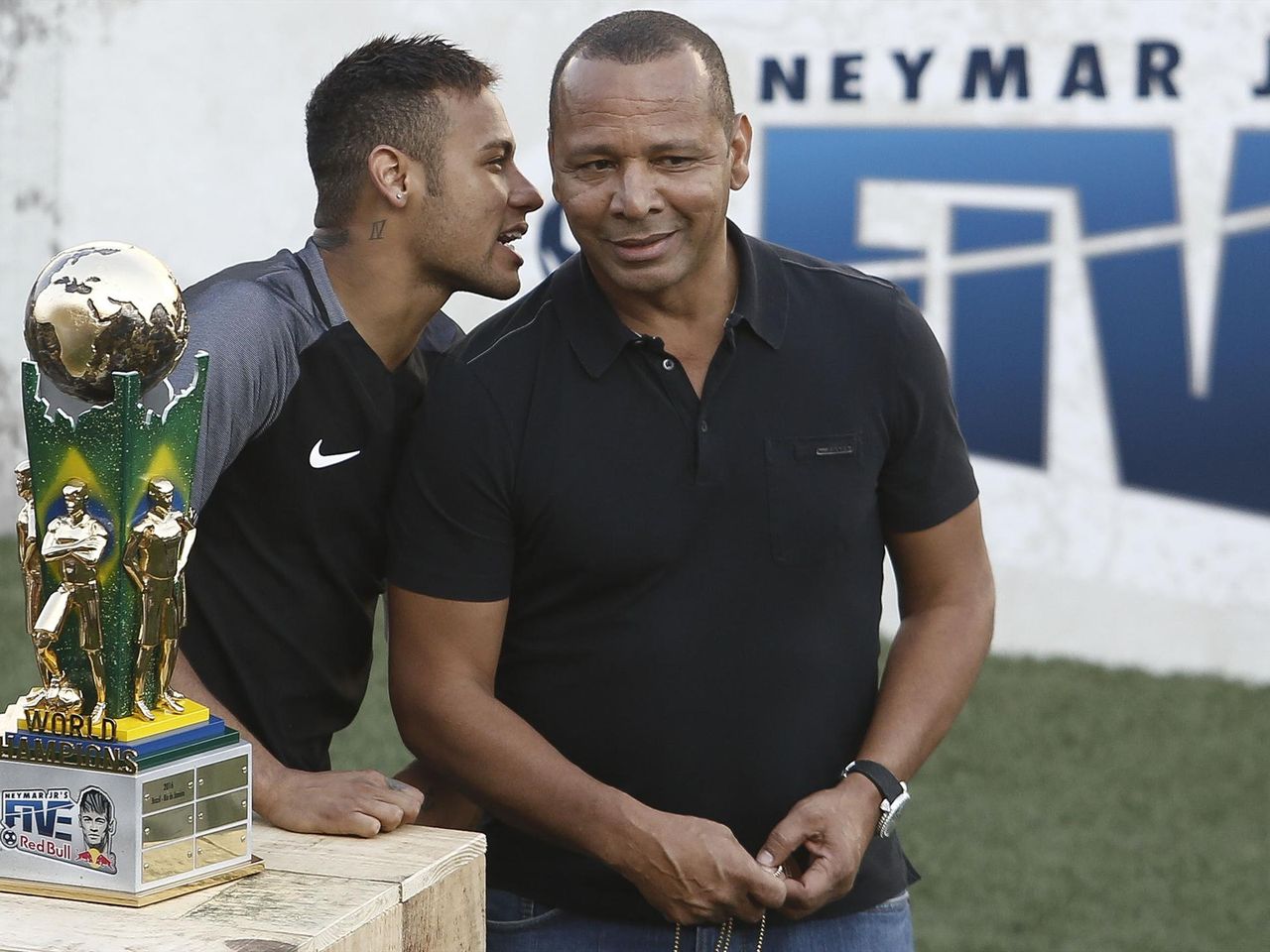 Neymar et son pere