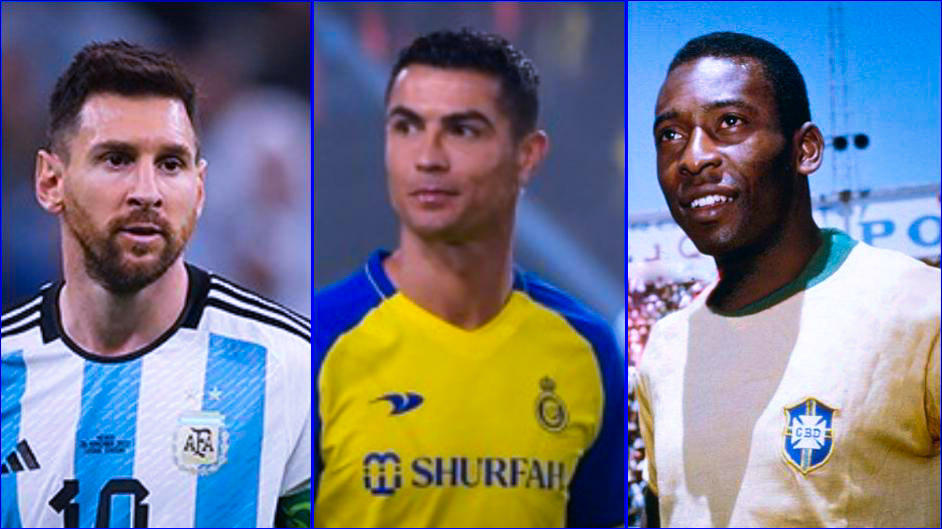 Messi 3e, CR7, Pelé, les joueurs avec le plus de triplés dans l’histoire du foot