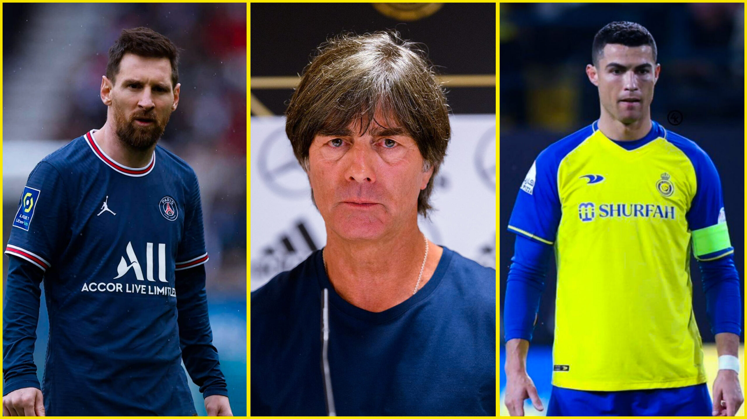 Entre Messi et Cr7, Joachim Löw choisit qui il naturaliserait Allemand : «Il est le plus complet»