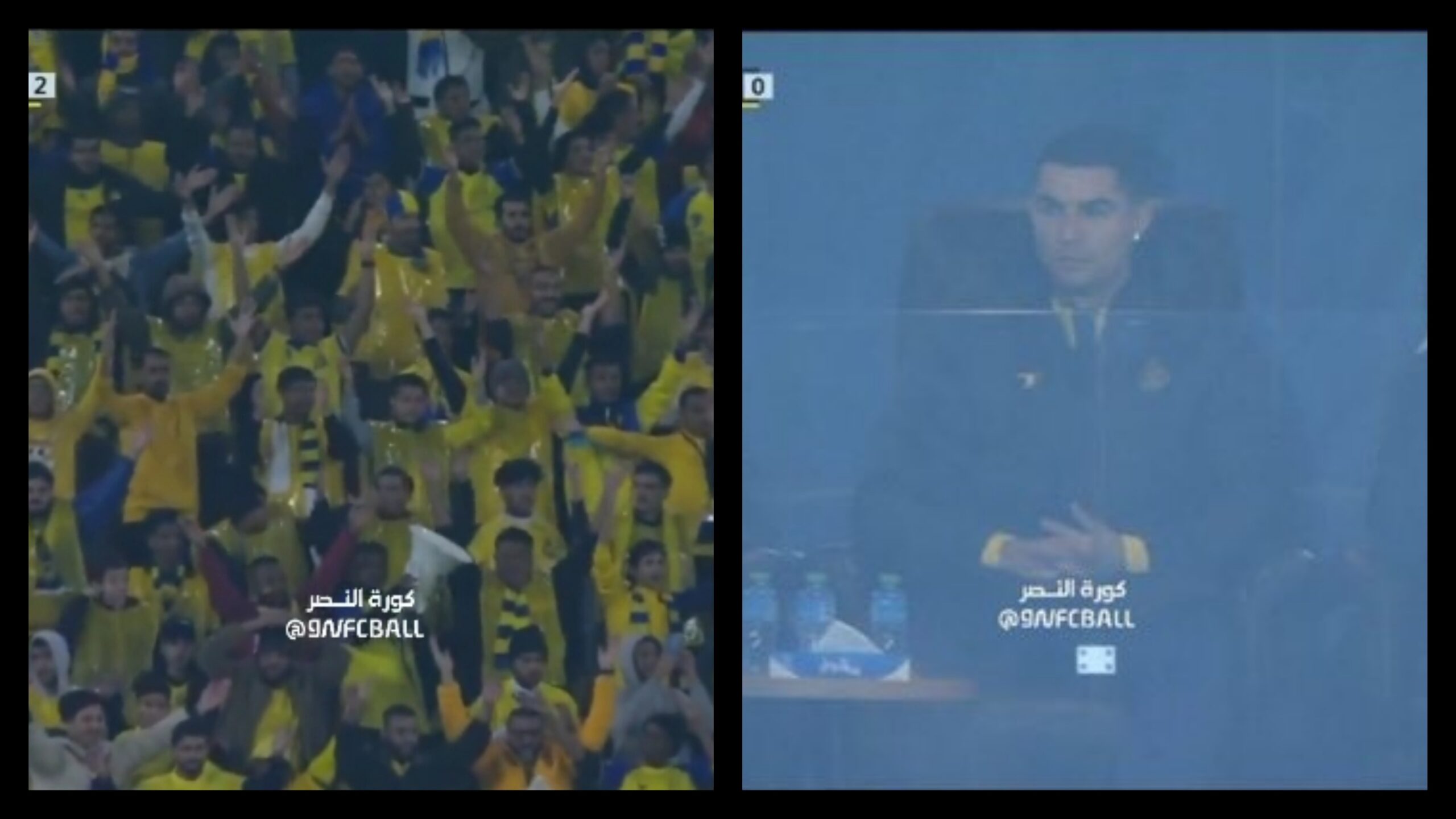 A l’unanimité, les fans d’Al Nassr rendent hommage à Ronaldo au stade (VIDÉO)