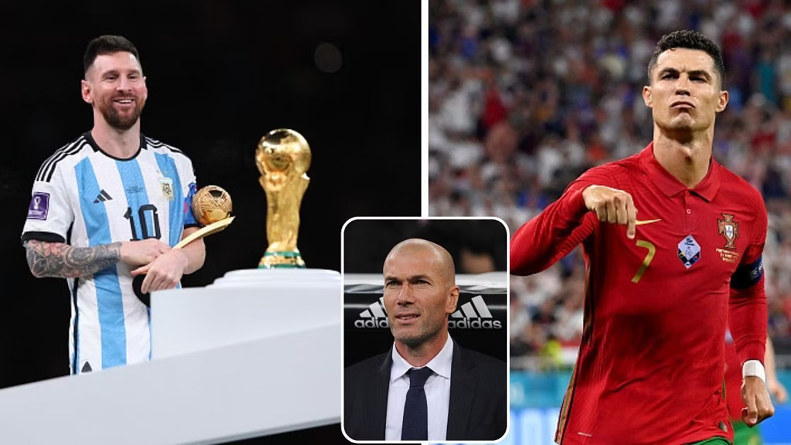 « C’est le plus grand de tous les temps » : Quand Zidane choisit entre Cristiano Ronaldo et Lionel Messi