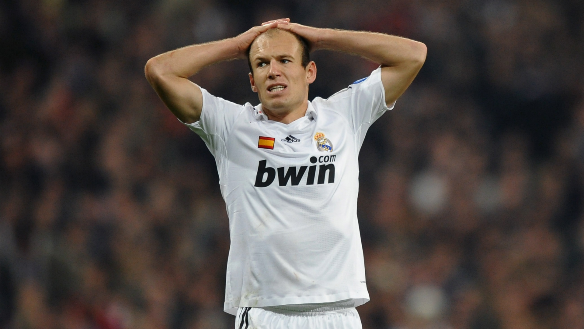 arjen robben real madrid champions league