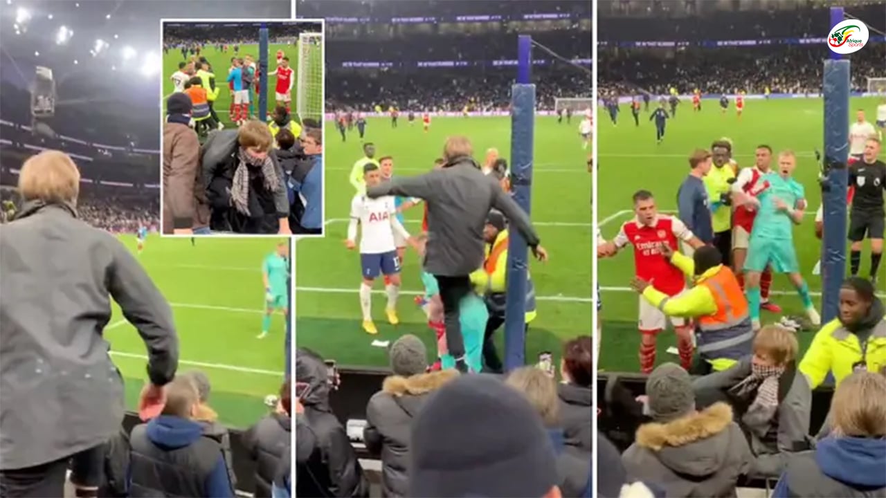 Les images de l’agression d’Aaron Ramsdale par un fan de Tottenham (vidéo)
