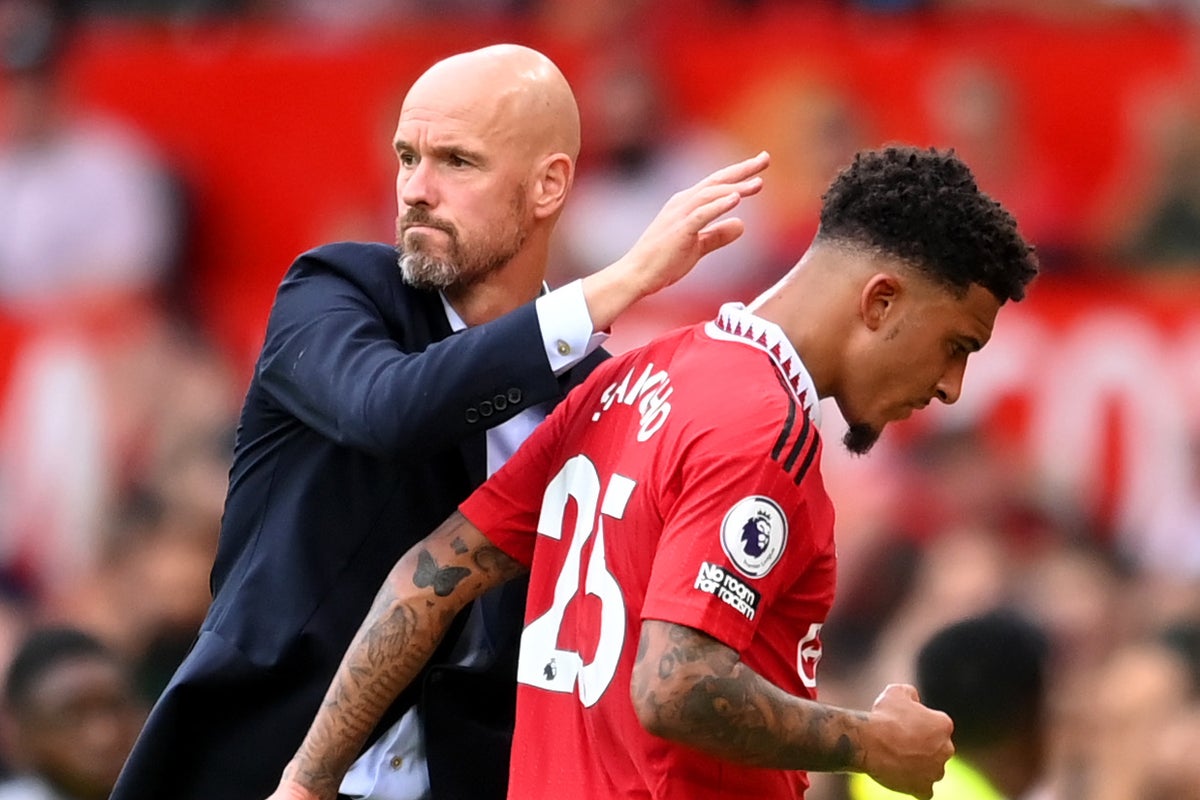 Man Utd: Erik Ten Hag a pris une décision pour Jadon Sancho