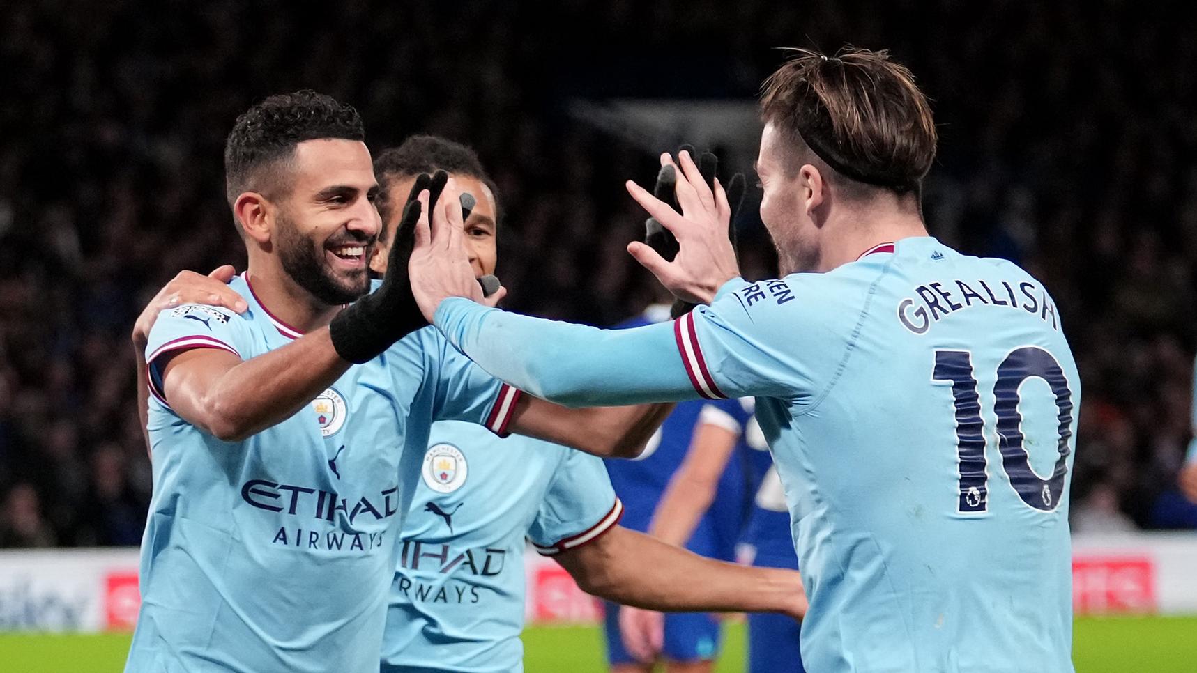 Man City : Grealish et Mahrez d’accord avec la plainte des supporters de Chelsea