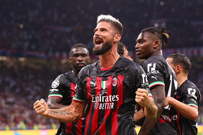 Milan AC-Sassuolo avec Giroud, les compositions officielles sont là !