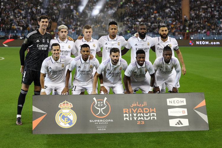 real madrid v valencia cf super copa de espana