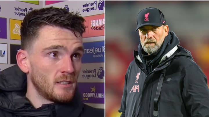 Andy Robertson admet que les joueurs de Liverpool ont ignoré les instructions de Klopp lors de la défaite de Brentford