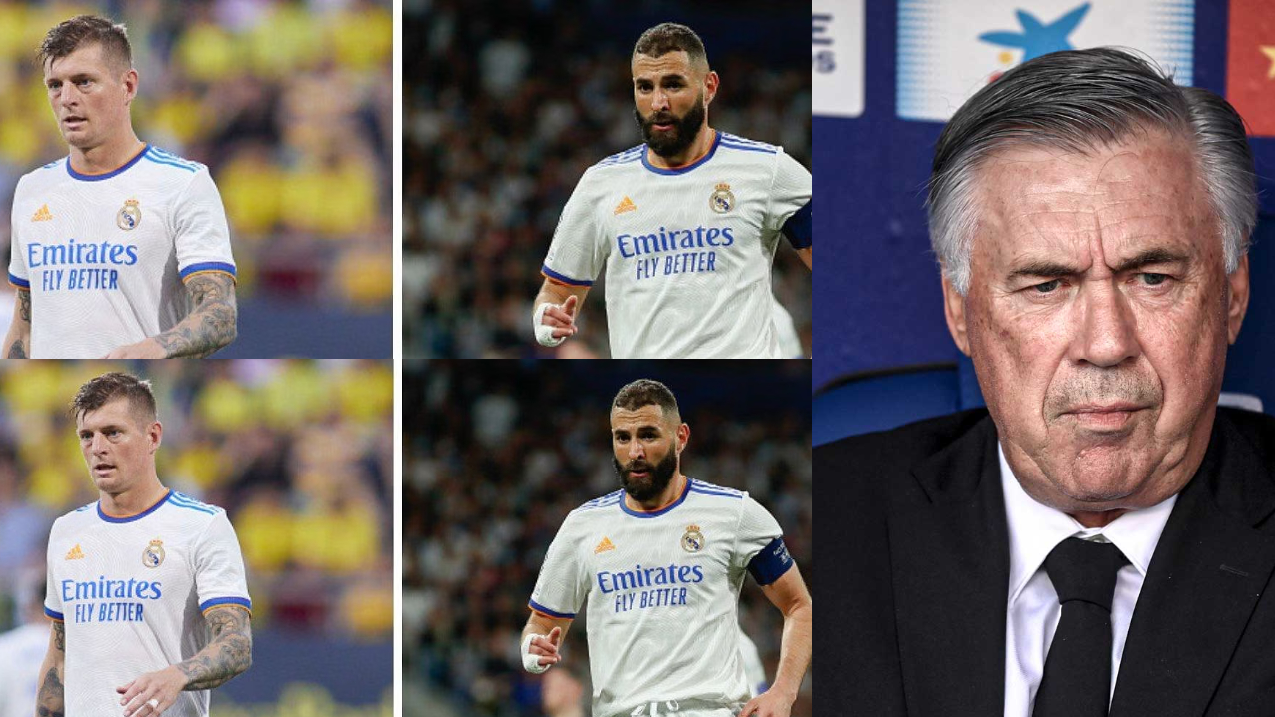 Benzema et Kroos parmi les 5 superstars du Real dont l’avenir pourrait être incertain si Ancelotti est licencié