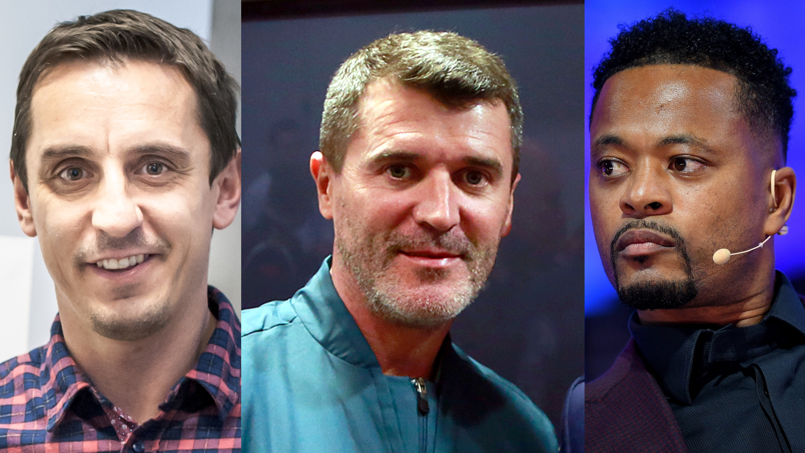 Patrice Evra n’est pas d’accord avec Neville et Keane et désigne le club pour remporter le titre