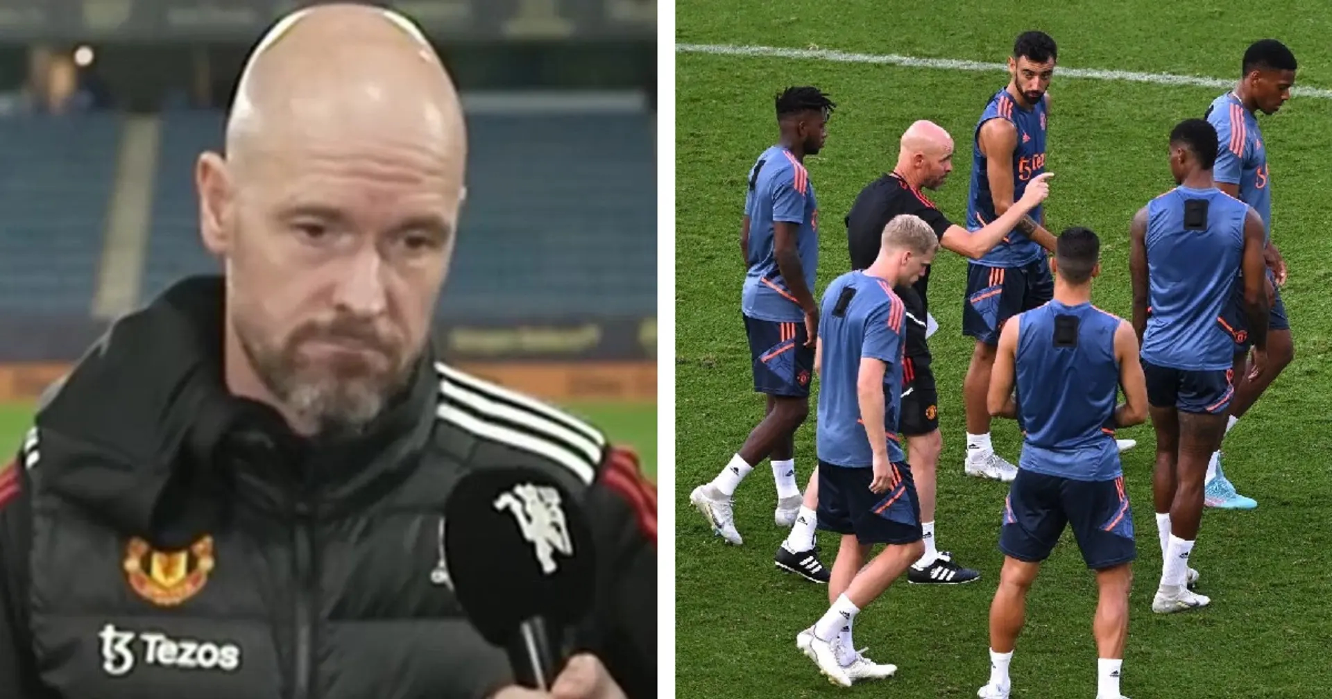 Ten Hag exclut trois joueurs pour le match contre Leeds
