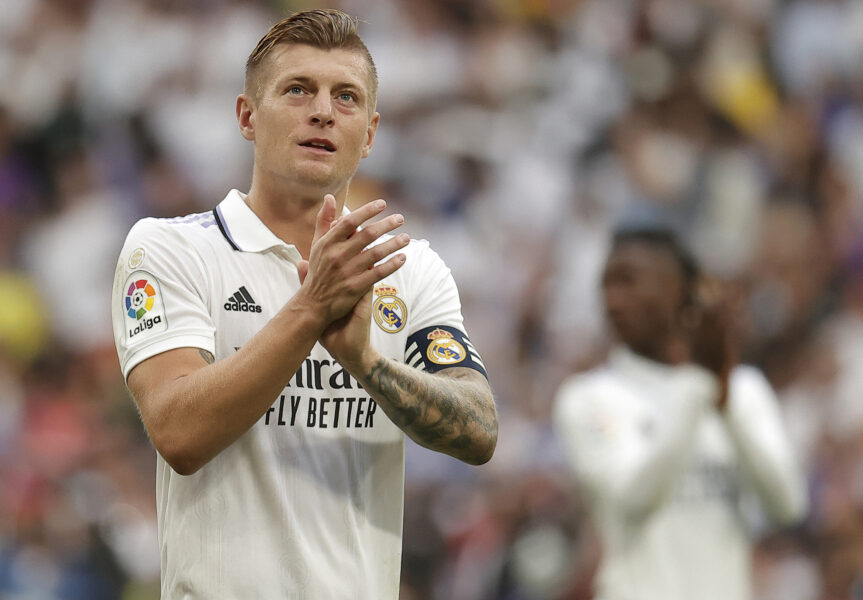 4- Toni Kroos : 5 Ligues des Champions