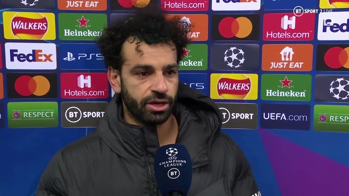 1 Mo Salah post match interview against Inter Milan