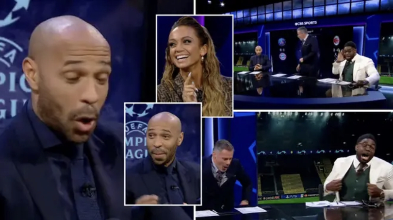 Thierry Henry n’a pas pu le supporter lorsque Jamie Carragher a qualifié le Real Madrid d’équipe « la plus chanceuse… »