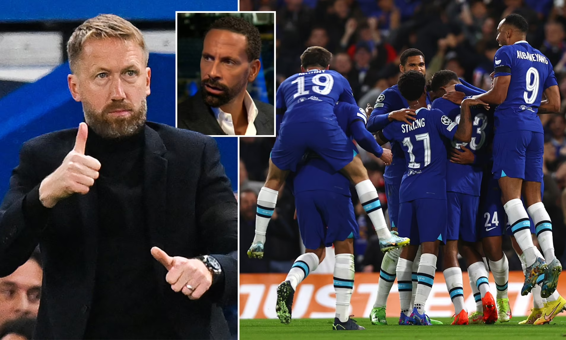 Rio Ferdinand déclare sa position sur Potter au milieu des appels au limogeage