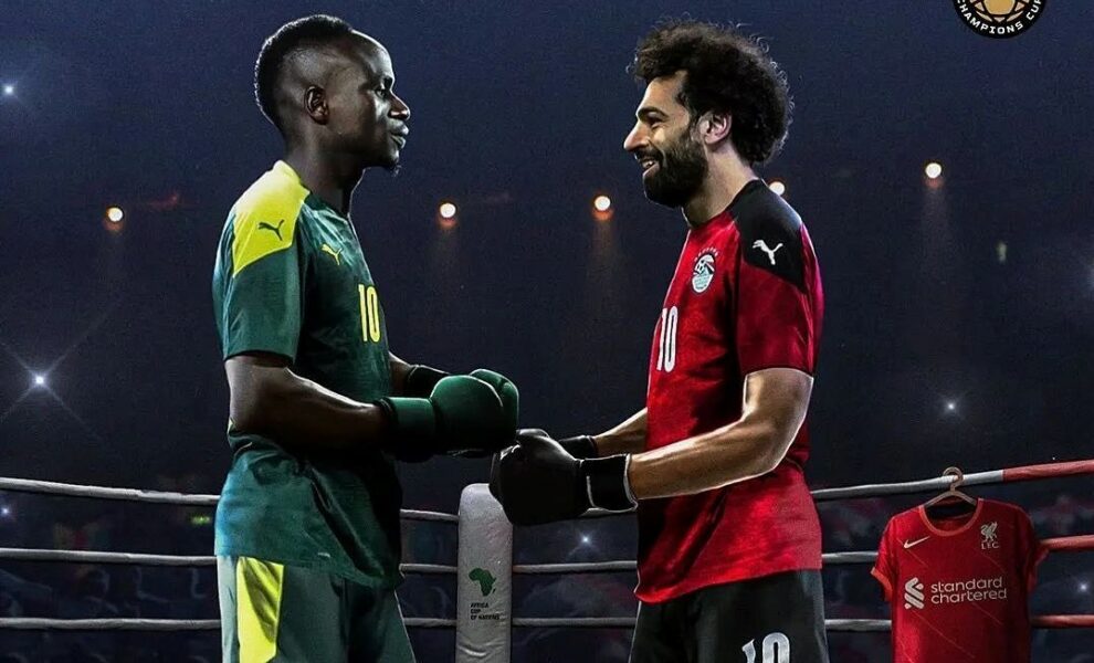 CAN 2021 Sadio Mane Mohamed Salah 1