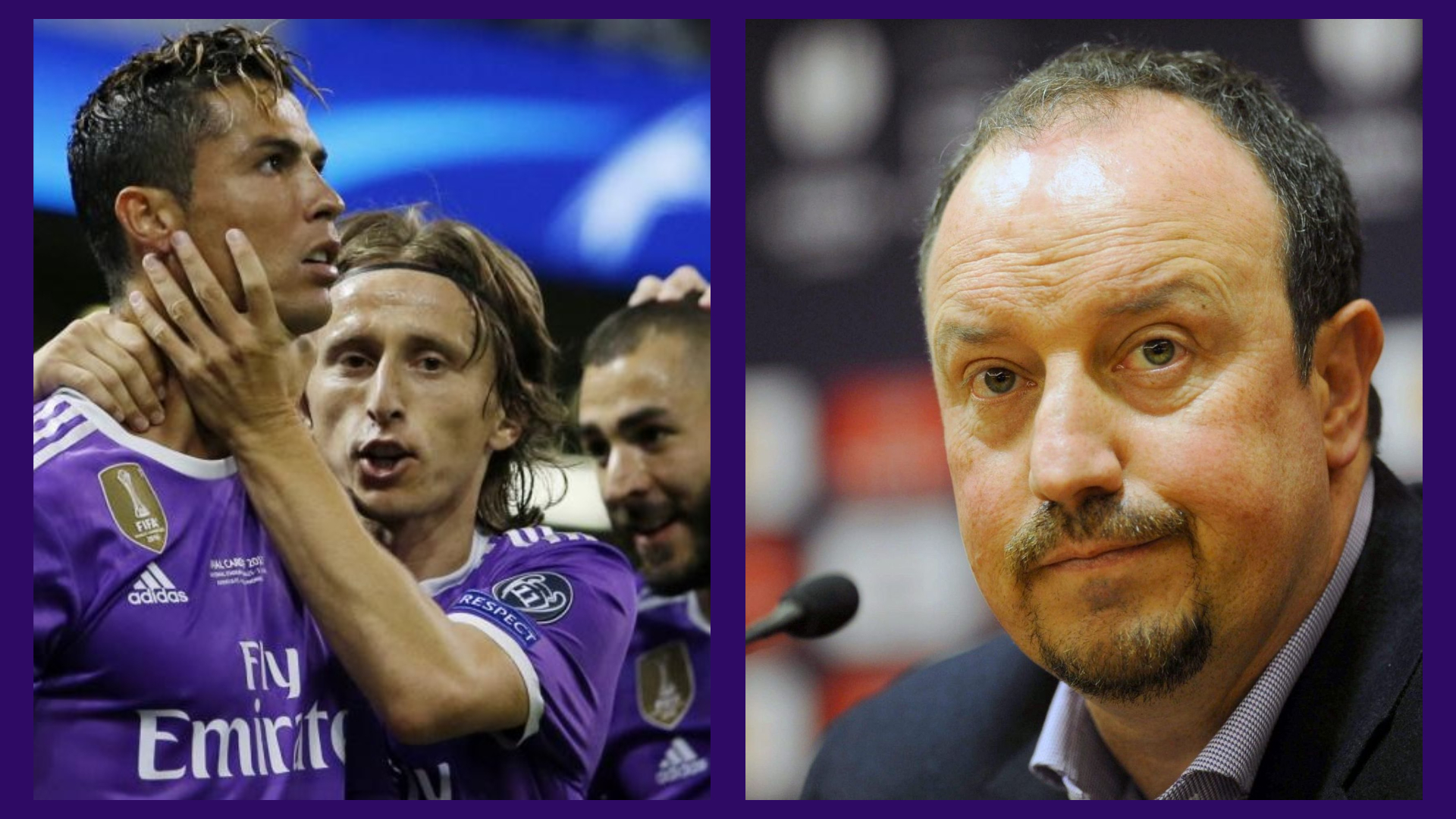 CR7 Benzema BENITEZ MODRIC