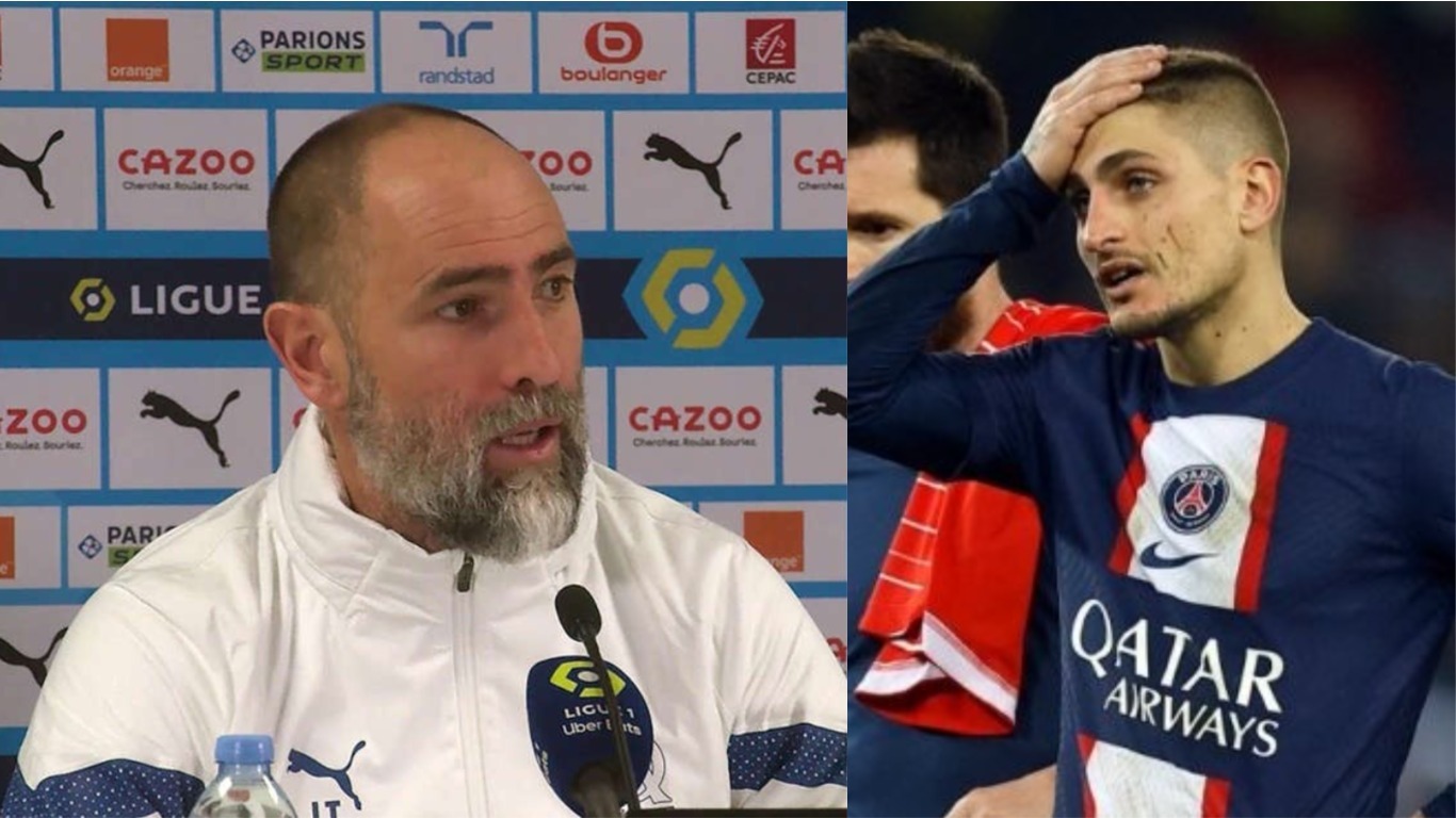 Marseille 0-3 PSG : L’aveu d’Igor Tudor sur Marco Verratti