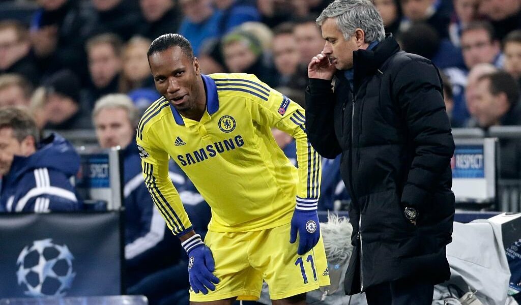 Drogba Mourinho