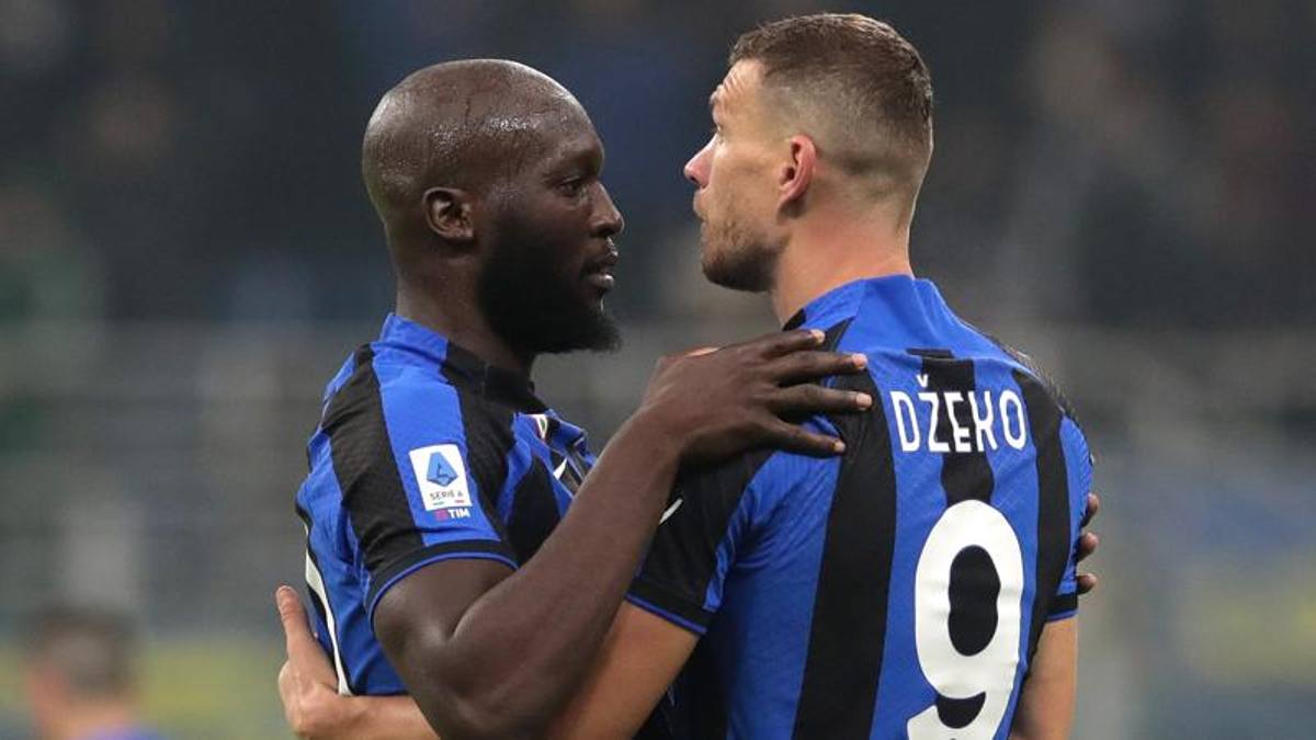 Le duo Dzeko – Lukaku titulaires, les compos officielles d’Inter – Udinese