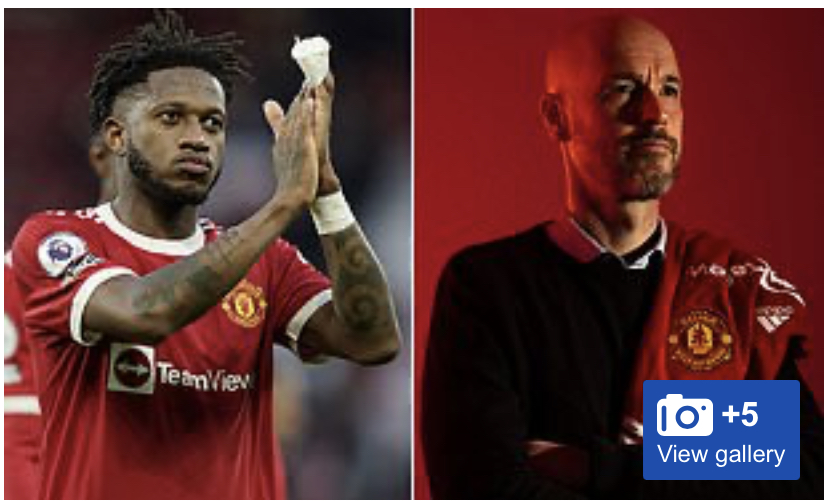 Fred révèle 3 règles de Ten Hag auxquelles tous les joueurs de Man Utd doivent obéir