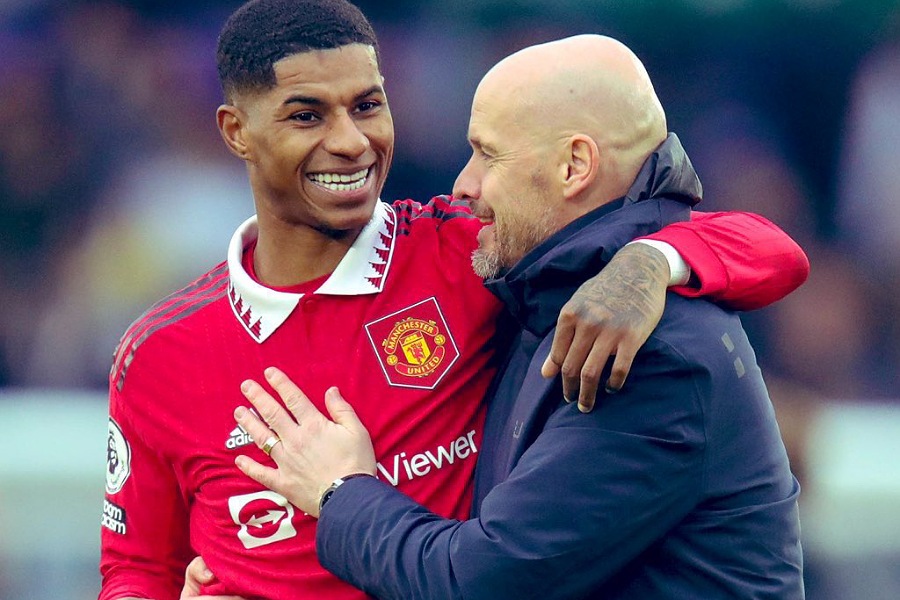 Man Utd : Les chiffres qui illustrent l’incroyable transformation de Rashford sous Ten Hag