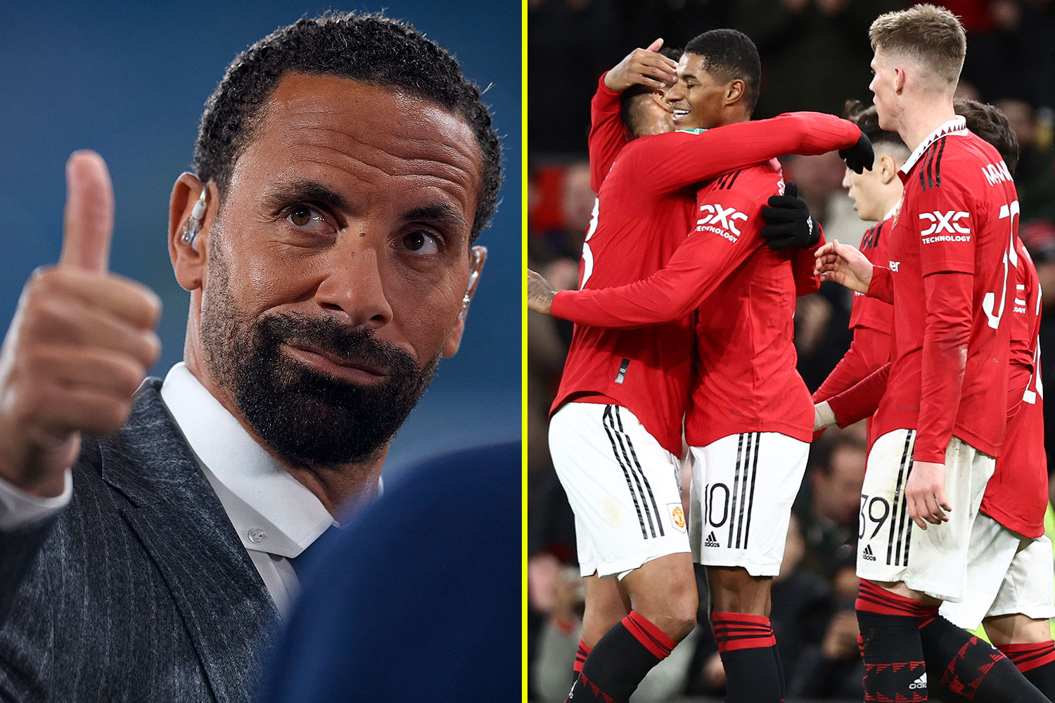 Rio Ferdinand nomme le joueur qui a aidé Man Utd à battre Barcelone