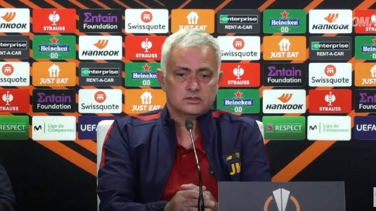 Jose Mourinho en conference de presse