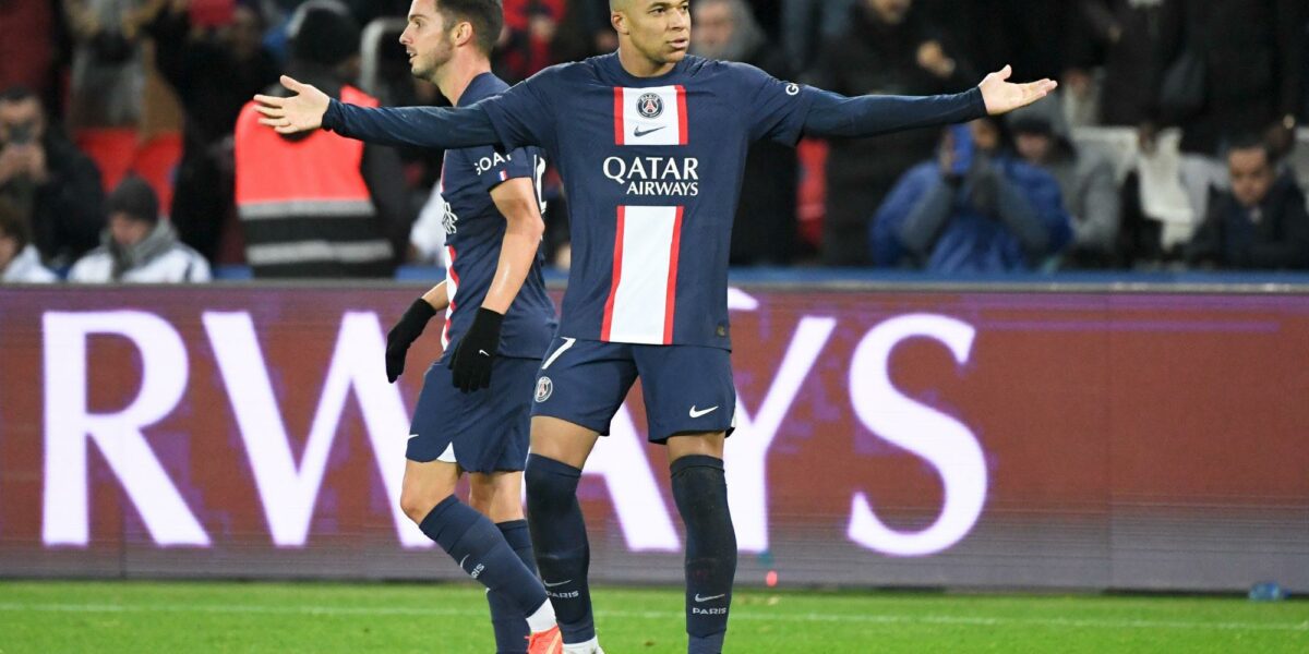 Kylian Mbappe PSG Paris Saint Germain Strasbourg 1