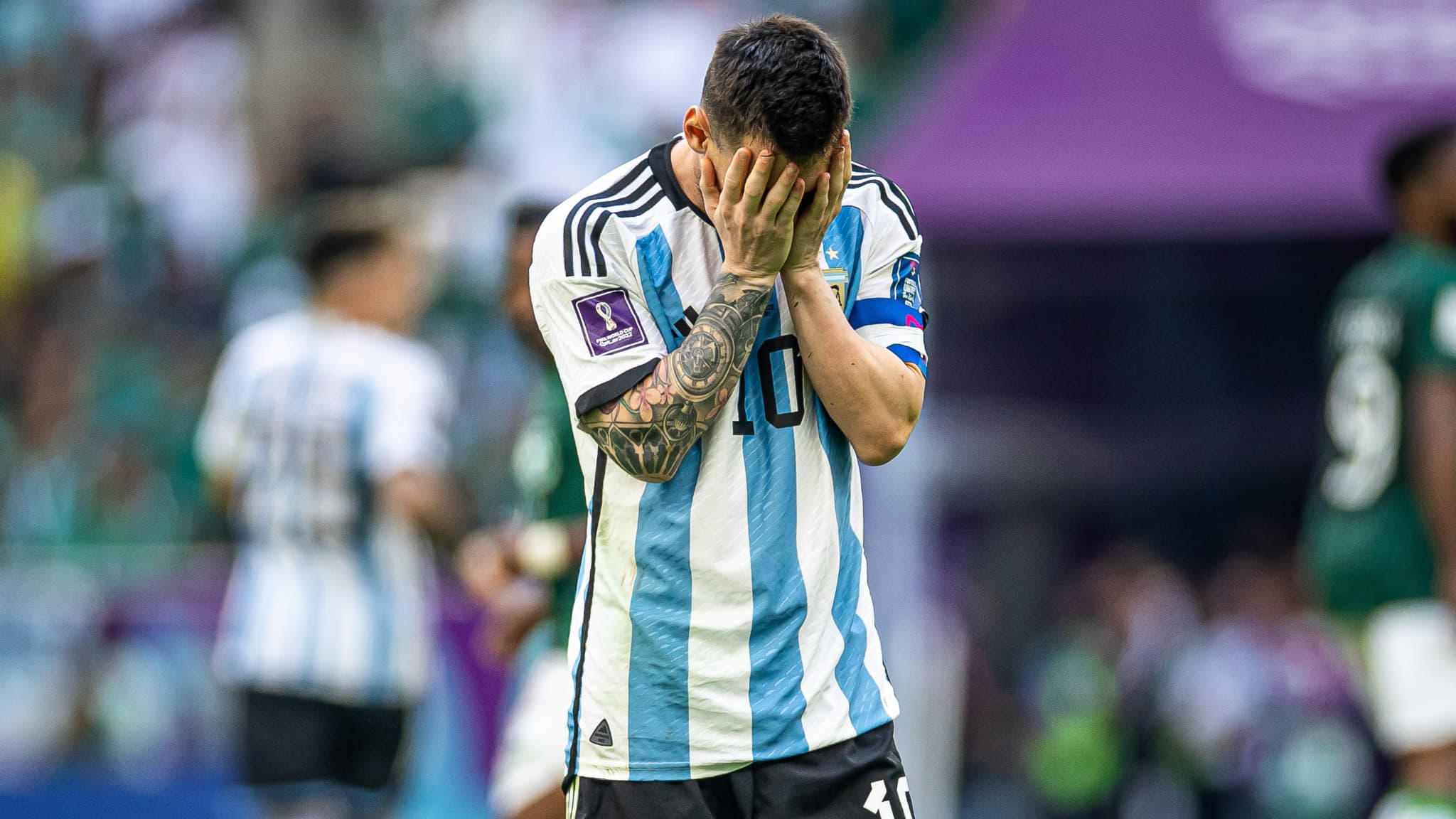 Lionel Messi lors de la defaite de l Argentine face a l Arabie Saoudite en Coupe du monde 1525544