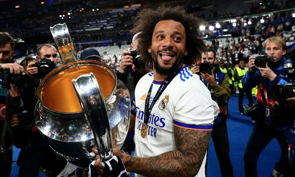 10 - Marcelo : 5 Ligues des Champions