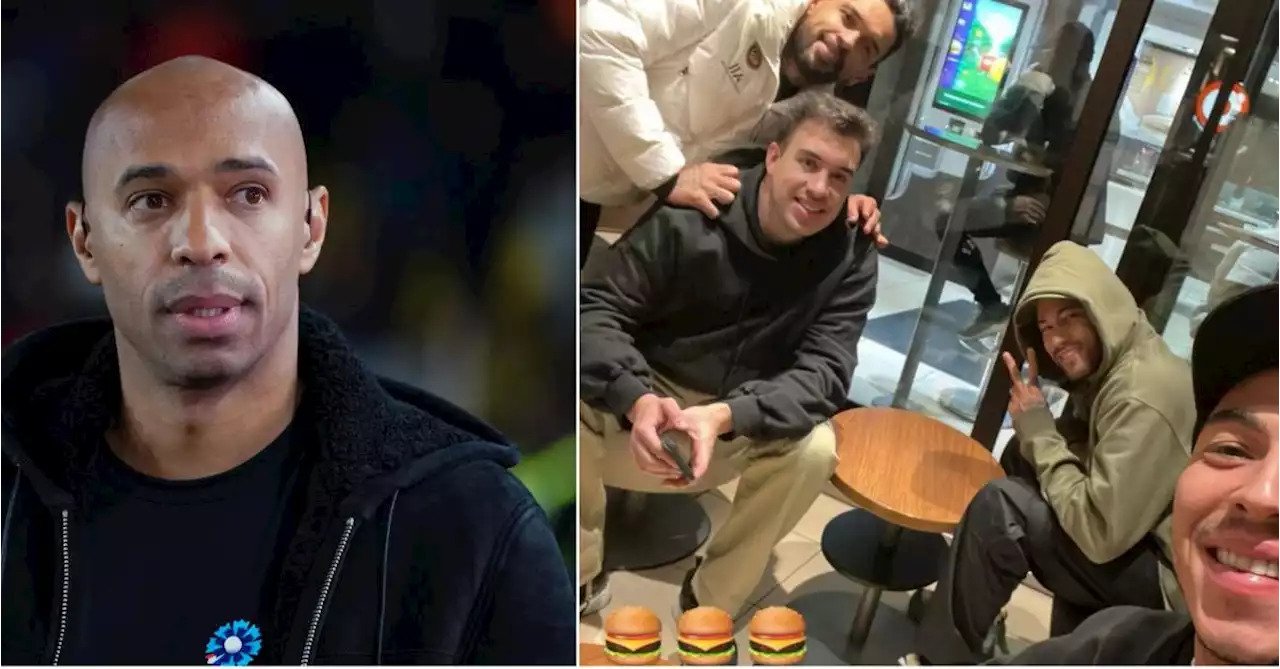 Thierry Henry à Neymar sur la photo polémique : « Avec des amis comme ça, tu n’as pas besoin de… »