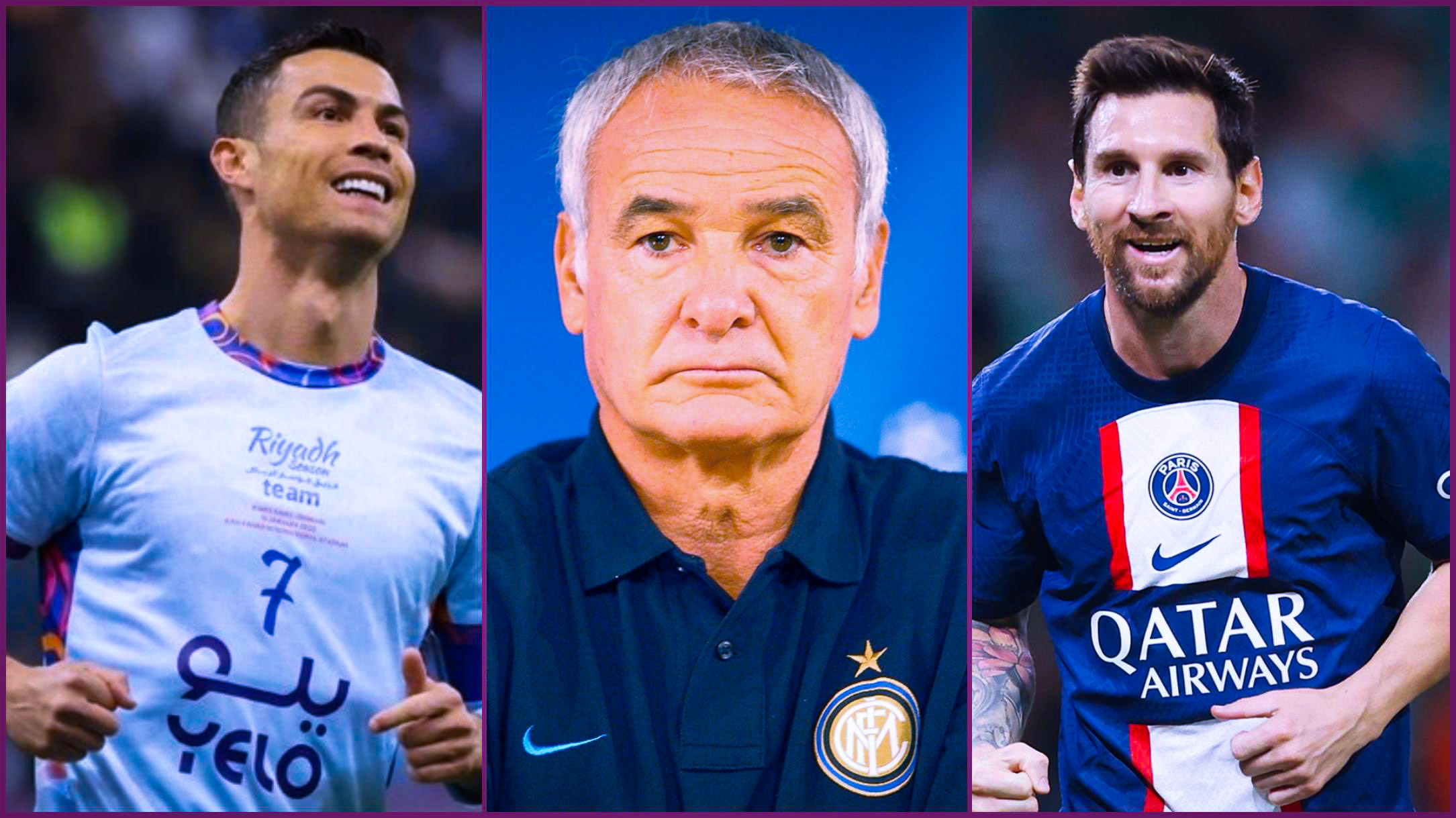 Le choix de Claudio Ranieri entre Messi et Ronaldo : «Je suis sûr d’une chose»