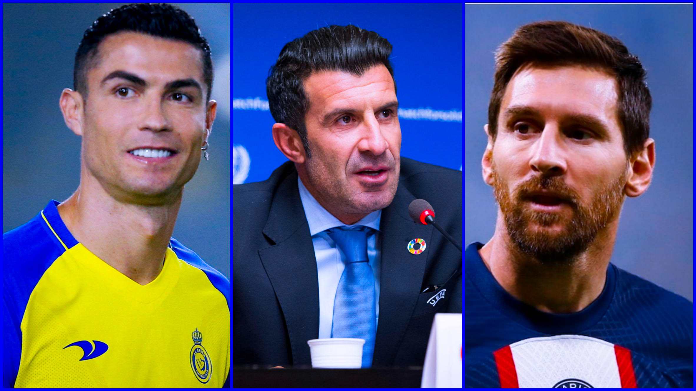 La déclaration lunaire de Figo sur le GOAT : «Ils sont meilleurs que Ronaldo et Messi»