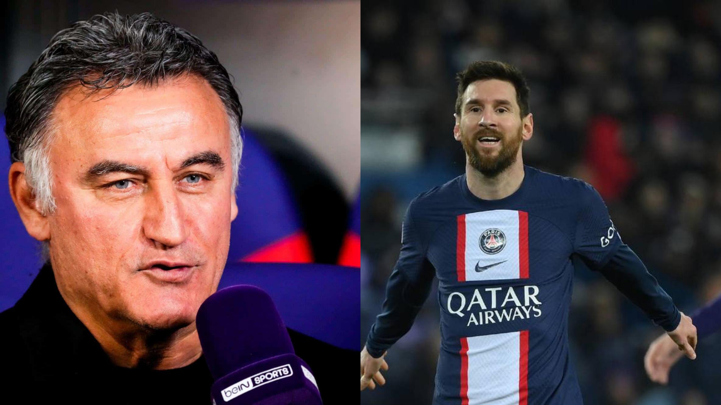 « Je demande à l’équipe de travailler pour Messi », la réaction de Galtier après la victoire face à Toulouse