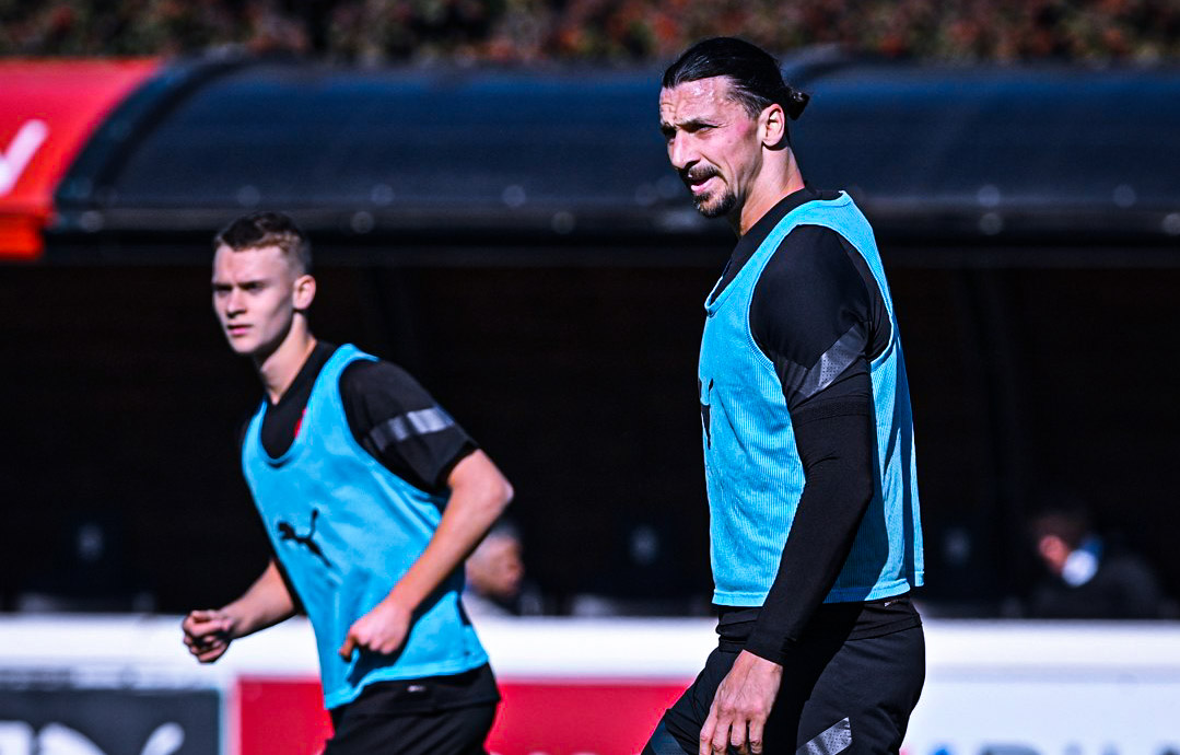 Milan AC : Remis de sa blessure, Zlatan a joué un match avec…son fils de 16ans