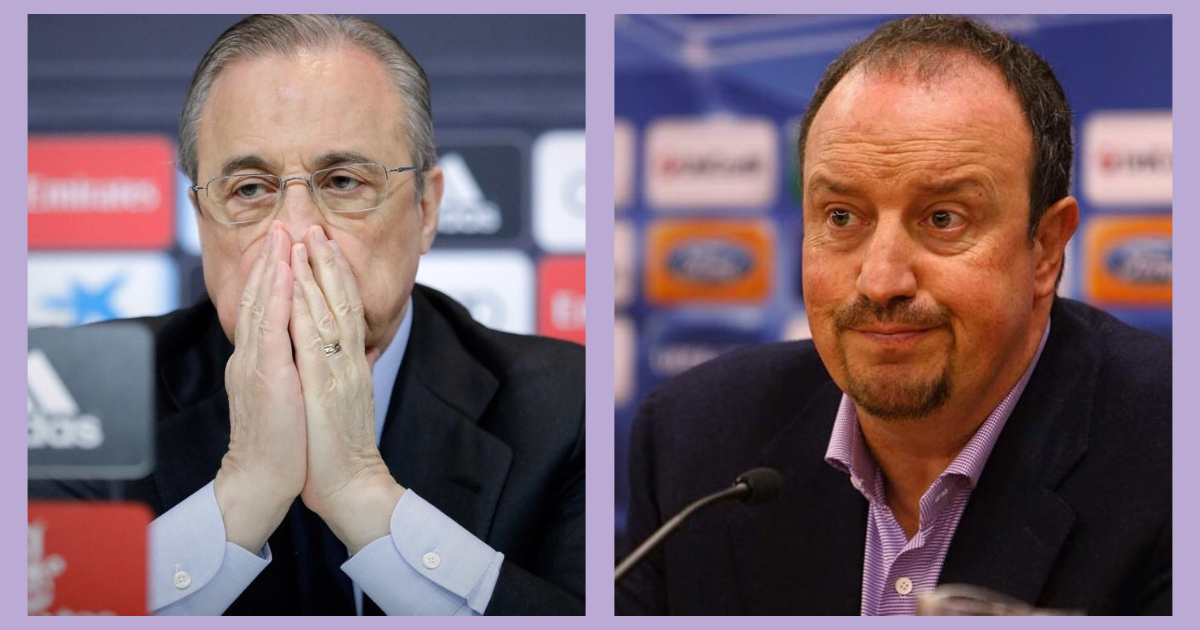 Rafa Benítez balance sur le Real Madrid : « J’ai averti trois fois Florentino Perez mais l’erreur est toujours commise »